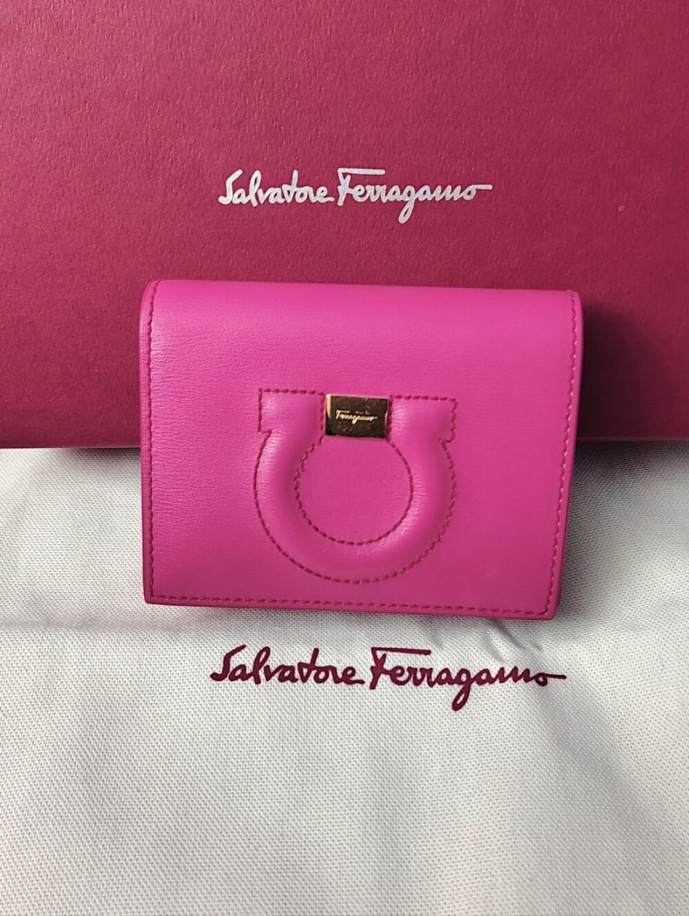 Salvatore Ferragamo Pink Wallet